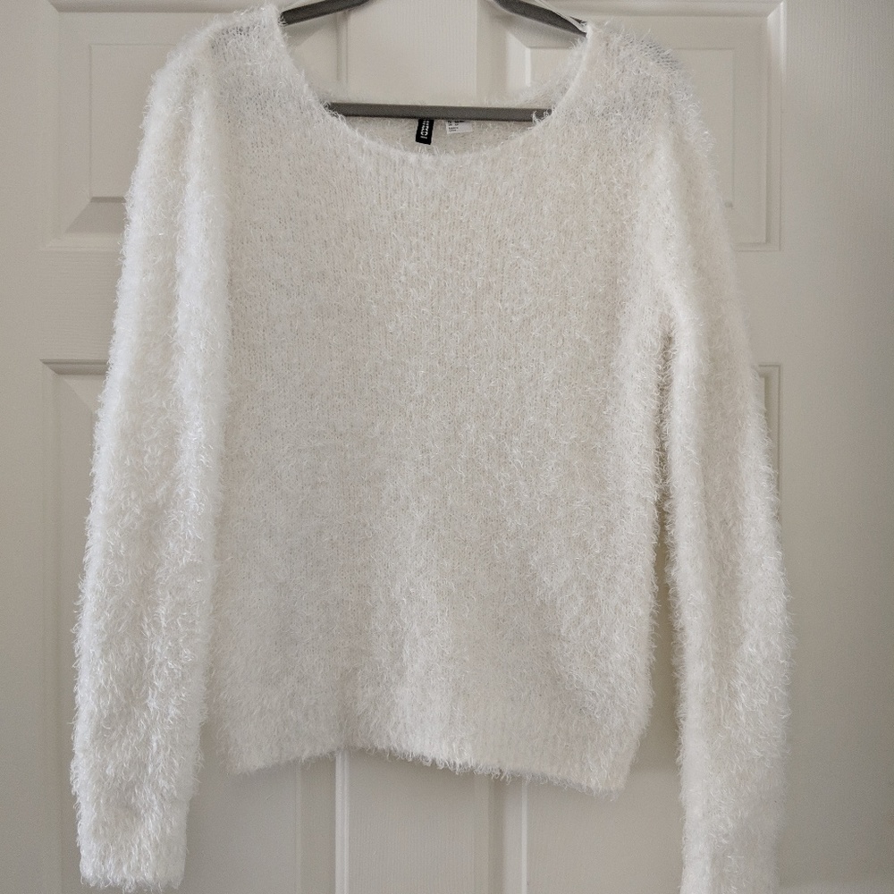 Fuzzy sweater!
